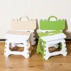 Thickened Bathroom Chair Plastic Step Stool New Folding Small Stool Outdoor