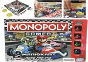 Monopoly Gamer Mario Kart Race for highest score Board Game Ages 8+ Toy Play Fun