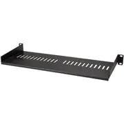 StarTech.com 1U Vented Server Rack Cabinet Shelf - Fixed 7in Deep Cantilever Rackmount Tray for 19" Data/AV/Network Enclosure w/