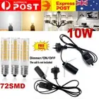 Salt Lamp Power Cord Cable E14 1.8m Dimmer Control ON&OFF Switch LED Corn Bulbs