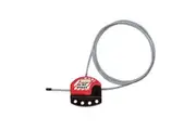 Master Lock Four Padlock Lockout Hasp With Adjustable Cable 1.8m (Multi Colour) (One Size)