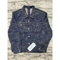 在飛比找蝦皮購物優惠-預購 BAPE x LEVI'S 聯名商品 牛仔外套+褲子 