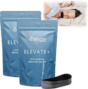 Eelhoe Anti-Snoring Patch, Mouth Tape for Sleeping, Mouth Tape Lavender, Anti Snoring Sleep Tape, Deeper Higher Quality Sleep, Reduce Stress and Anxiety, Relieve Dry Mouth (2pcs（60 tablets）)