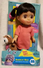 Disney Pixar Monsters Inc. Talking Babblin’ Boo Doll With Magical Mikey
