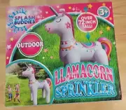 Splash Buddies Inflatable Llamacorn Sprinkler 6ft