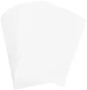 Gadpiparty 100pcs Double Sided Blank Index Cards Watercolor Flashcards for Writing Drawing Note Taking Portable Learning Stationery for Home Office and Classroom Use