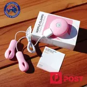 Nipple Vibrator Clamps 10 modes telecontrol small and mute design Stimulator sex