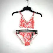 Rip Curl Girl’s Red Two Piece Bikini Swimsuit Set Size 12