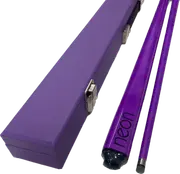 GRAFEX NEON PURPLE Graphite multi-weight system Pool Snooker Billiard Cue and Purple Cue Case