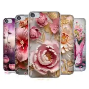 OFFICIAL HAROULITA LEAVES AND FLOWERS HARD BACK CASE FOR APPLE iPOD TOUCH MP3