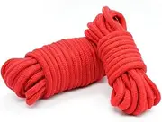 Flirtatious SM Bondage Rope Juguete de bondage con autocontrol alternativo Accesorios de 5 m 10 m Kit de cuerda de sujeción suave universal Suficiente diversión y variedad para usar con su pareja en cualquier lugar