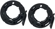Oshhni 2x Barbell Clamps Collars Quick Release Pair of Professional Weight Clamps Locks Collar Clips for Gym Bodybuilding Training, Black