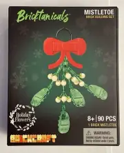Brickcraft Bricktanicals Holiday Flowers Mistletoe Brick Building Set 90 Pcs