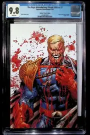 THE BOYS INTRODUCTORY PRICED EDITION #7 - TYLER KIRKHAM BATTLE DAMAGE CGC 9.8