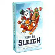 A Here to Slay Here to Sleigh Holiday Expansion Pack Strategic role playing card game for kids teens adults 2-6 player