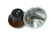 Land Rover Defender Series Range Classic 7" LHD Halogen Reflector headlamp Wipac