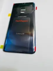 Samsung S9 Back Glass Coral Blue SERVICE PACK GENUINE W/ CAMERA LENS! OEM A+