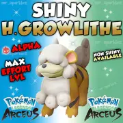 ✨ SHINY HISUIAN GROWLITHE ✨ ALPHA ✨ Shiny Pokemon Legends Arceus ✔️ FAST SHIP