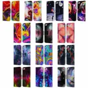 OFFICIAL HAROULITA ASSORTED DESIGNS 3 LEATHER BOOK CASE FOR APPLE iPOD TOUCH MP3