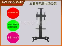 在飛比找Yahoo!奇摩拍賣優惠-電視壁掛架   AVF1500-50-1P LCD液晶/電漿