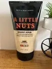 Bath & Body Works A LITTLE NUTS Exfoliating Scrub Walnut Shells Shea Butter NEW!