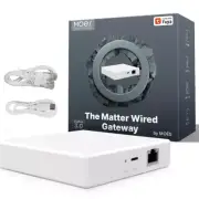 MOES Matter ZigBee Gateway Smart Home Hub SmartThings Homekit Alexa Google Tuya