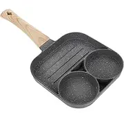 LIGIGWASH 1Pc Non Stick Frying Pan Pancake Omelette Maker Premium Easy Clean Surface for Breakfast Cooking Gas Induction Stoves