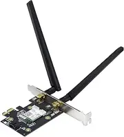 Asus AX3000 (Pce-AX58BT) Next-Gen WiFi 6 Dual Band PCIe Wireless Adapter with Bluetooth 5.0 - Ofdma, 2x2 MU-Mimo and Wpa3 Security,Black