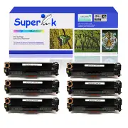 6PK CE412A 305A Yellow Toner for HP LaserJet Pro 400 MFP M475dn M475dw M451dn