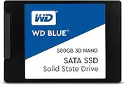 Western Digital WDS500G2B0A 2.5" 500GB SSD Blue SATA3 6Gbs, 3D NAND, Read 560MB/s, Write 530MB/s, 179K IOPS