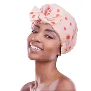 2025 Shower Cap, Improved Design High-Quality Shower Cap for Women, Lightweight, Waterpro