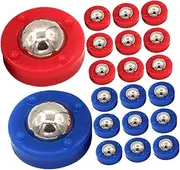 TOGEVAL Shuffleboard Accessory Pcs Roller Beads Game Pucks for Tabletop Shuffleboard and Mini Curling Sets