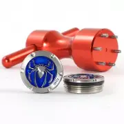 2 x 30g Deluxe Tour Weights + Wrench for Scotty Cameron Putters, Spiderman, Blue