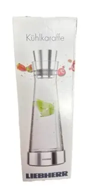 Kühlkaraffe by Liebherr Emsa Flow Cooling Slim Carafe Stainless Steel 1 Liter