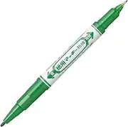 ZEBRA B-WYTS5-G Rollerball Pen for Paper Mackie Extra Fine Point Green 10 Pens