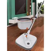 Mop Bucket Set Clean Mop Telescopic Mop Handle 360 Degree Rotating Mop Head for
