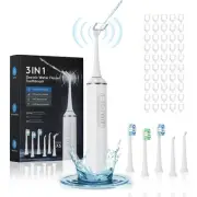 Electric Flosser for Teeth | 3-in-1 Electric Water Dental Floss & Electric To...