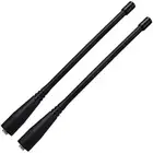 2pcs Dual Band 136-174Mhz&400-520Mhz SMA-Female Antenna for Baofeng UV-82 UV-5R