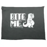 Bite Me Dinosaur - Funny Novelty Sports Microfiber Towel Gift Gifts