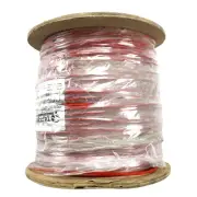 1000FT TAPPAN PS-2401P-J/RED 24/2 24AWG 1 PAIR BRAIDED SHIELDED CMP CL2P CABLE