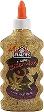 Elmer's Liquid Glitter Glue, Washable, Gold, 177 ml, 1 Count - Great for Making Slime