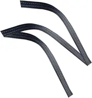 GRADENEVE 2pcs Car Interior Trim Strips PU Leather Decorative Strips for Dashboard and Door Edges Luxurious Gap Fillers for Various Vehicle Models Elegant Car Decoration Accessories