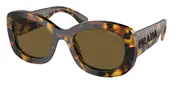 Prada PR A13SF Asian Fit VAU01T Women’s Sunglasses Tortoiseshell Size 55