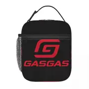 i1822 Gasgas Logo Insulated Lunch Tote Bag Motorcycle Mountain Bike Resuable Thermal Cooler Bento Box School swg3054
