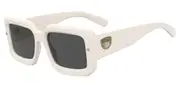Sunglasses Chiara Ferragni CF 7022/S WHITE/GREY 53/19/140 Woman 53 mm