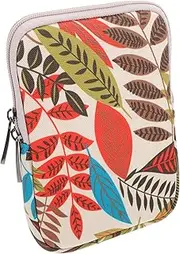 TEHAUX Stylish Reader Protective Sleeve Compatible with Kindle Durable Canvas Cover Easy to Use Ebooks Case Prevents Fingerprints and Grime for Go Reading