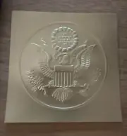 OFFICIAL US GOLD FOIL SEAL STICKERS 3.5” X 3.5” Unopened Package Of 50