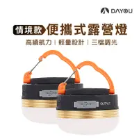 在飛比找蝦皮商城優惠-【DAYOU】LED燈 露營燈 三段調節 吸頂燈 露營燈 照