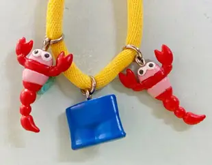 【震撼精品百貨】Curious George 好奇的喬治猴 日本喬治猴 手機吊飾/鑰匙圈-蝦#02320 震撼日式精品百貨
