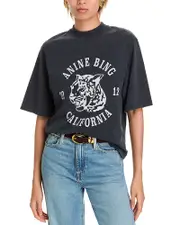 Anine Bing Collegiate Graphic Tee